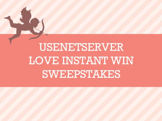 UsenetServer Love Instant Win Sweepstakes
